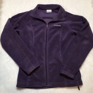 Columbia Women’s Purple Fleece Jacket